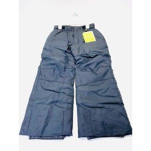 All In Motion Kids Ski snowsuit bid Pants black Boys Girls Sz Medium 8/10